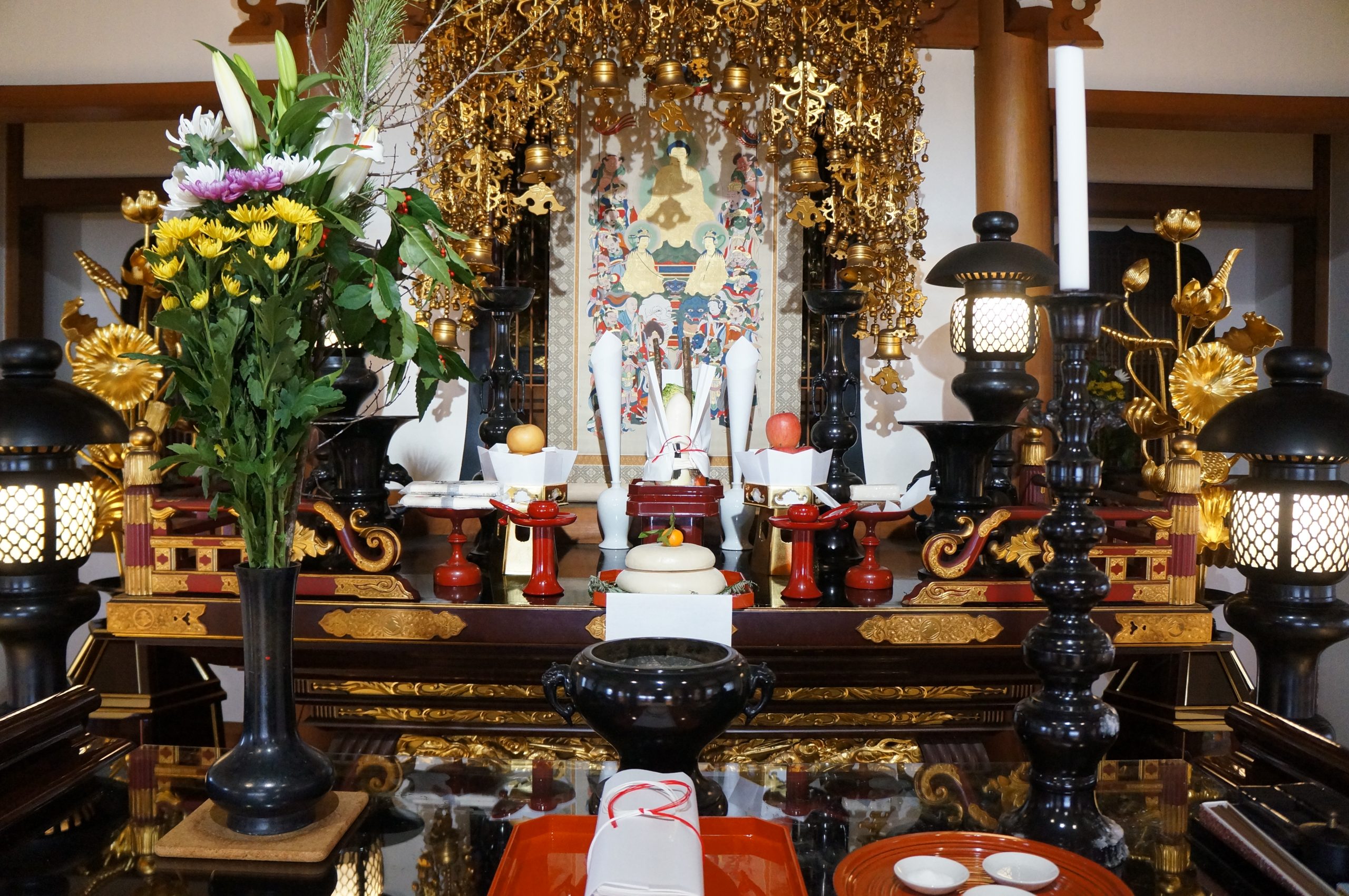 大般若祈祷会の荘厳